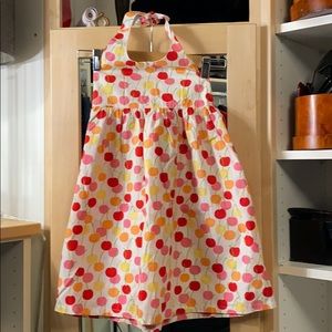 NWT Gymboree cherry halter dress